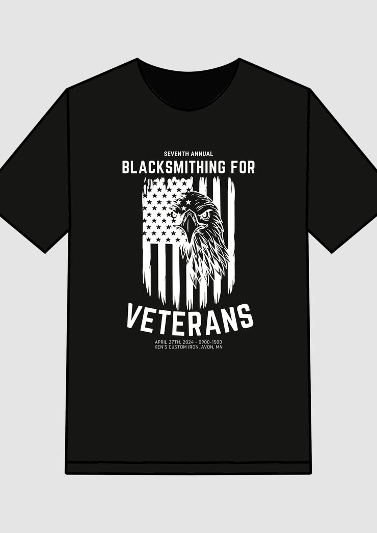 *PRE-ORDER*: Blacksmithing for Veterans 2024 Event T-Shirt