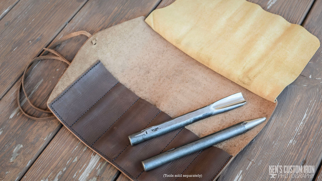 Leather Tool Pouch Roll