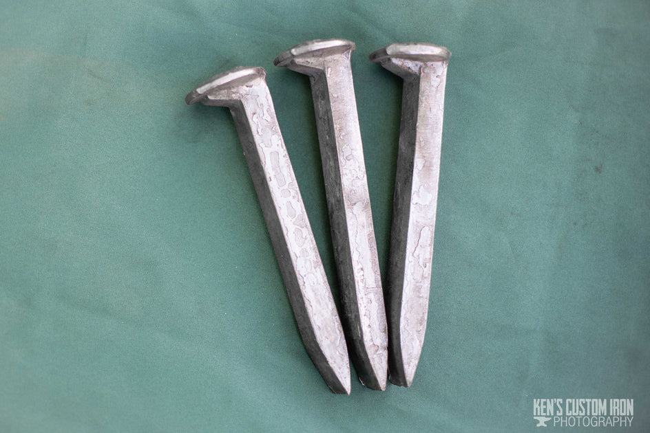 Quick Railroad Spike Tongs – Ken's Custom Iron Store