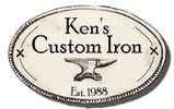 Ken's Custom Iron Logo - Est. 1988