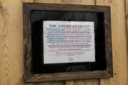 "American Creed" Framed Print