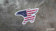 Decals - "American Flag Anvil" Vinyl Decal - FREE SHIPPING