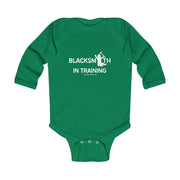 Kids Clothes - "Blacksmith In Training" Infant Long Sleeve Bodysuit