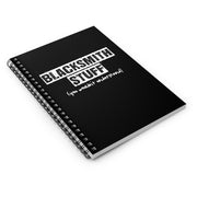 Paper Products - "Blacksmith Stuff" Spiral Notebook