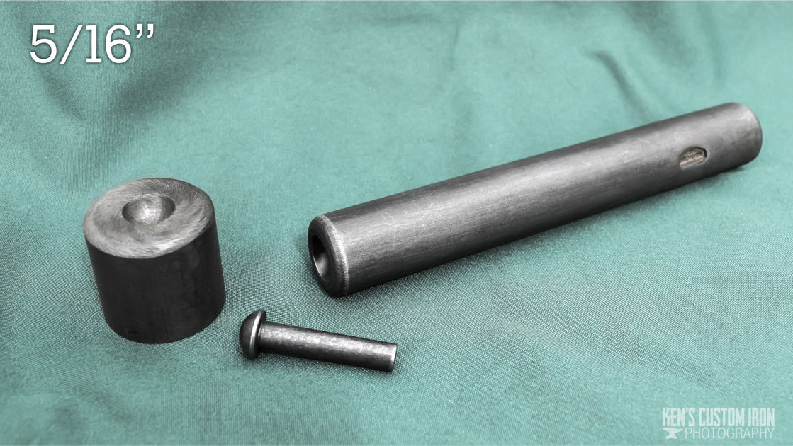 Rivet Bucking / Heading Tool Set – Ken's Custom Iron Store
